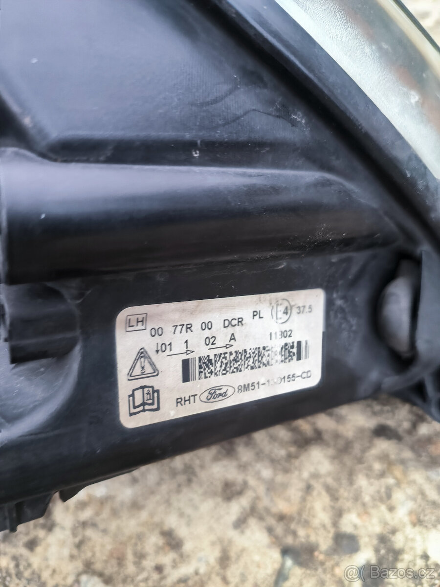 Originál levý přední xenon Ford Focus Mk2 facelift - 7