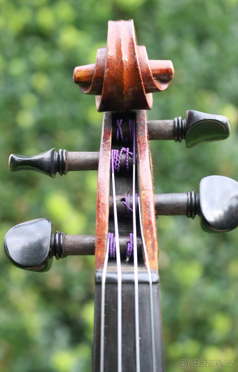 Celé Staré německé housle z 19-ho stoleti Maidstone - 7
