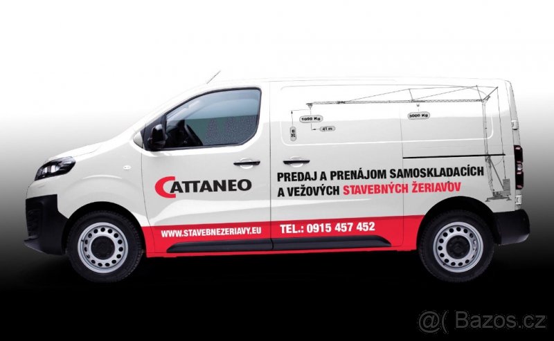 Stavební jeřáb Cattaneo cm74b - 7