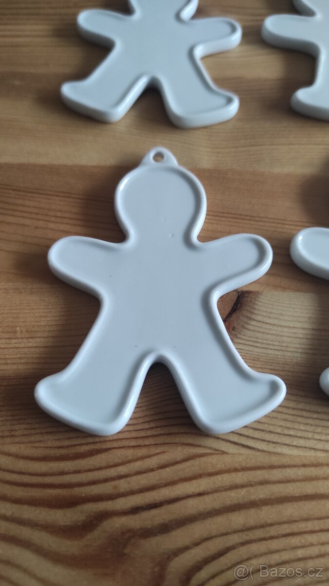 Porcelánové vánoční ozdoby - 7