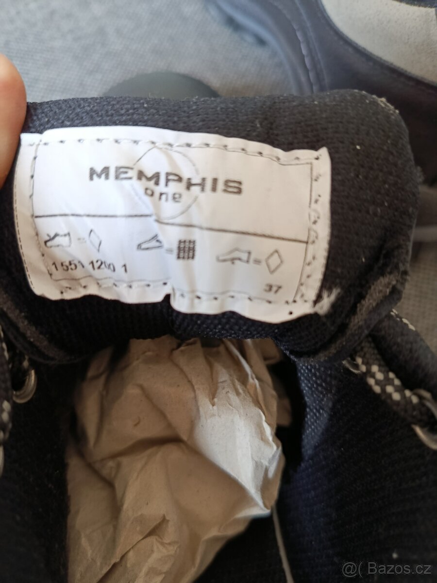 Memphis One Černé tenisky.nové.vel.37 - 7