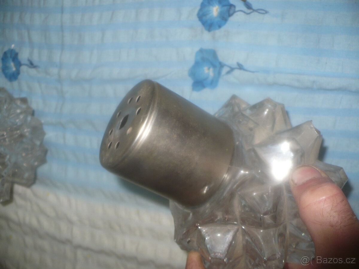 stropnice -skleněné 7 ks/lustr - 7