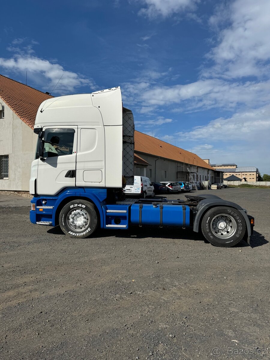 SCANIA R420 Hpi Manuál, Analog tacho- Motor KO - 7