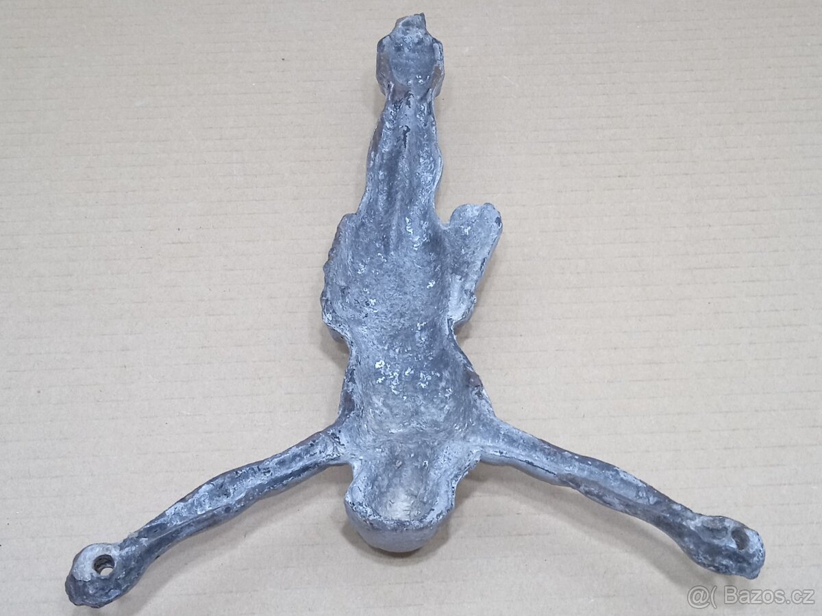 Ježíš Kristus Retro kovová soška - 7