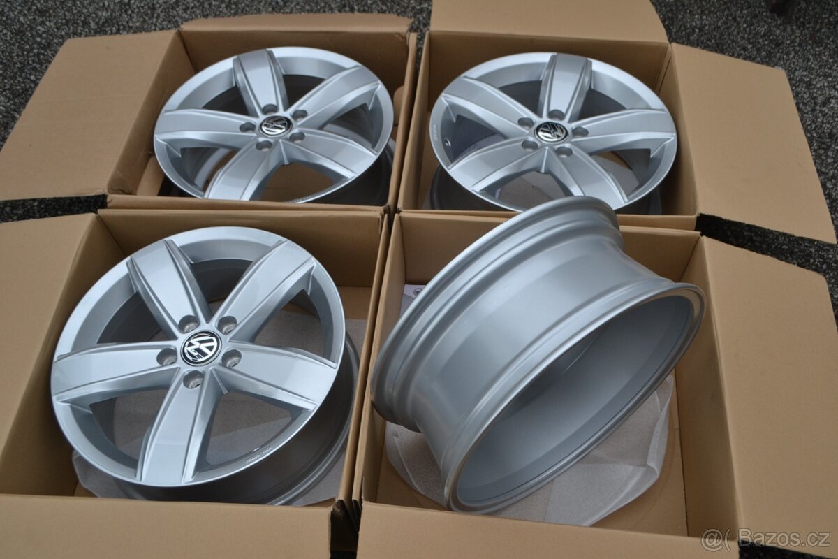 VW Passat B8,Škoda Superb III -NOVÉ orig. Alu 17 - 6,5x17 ET - 7
