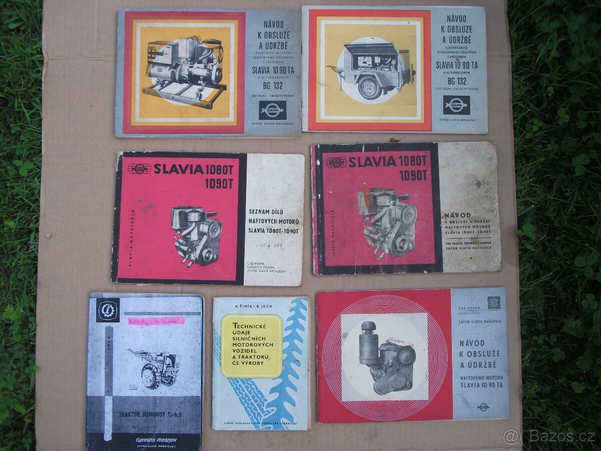 šípové pneu + startery + díly TK-14 - 7