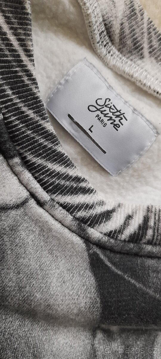 Sixth June Paris mikina s orchidejemi - 7