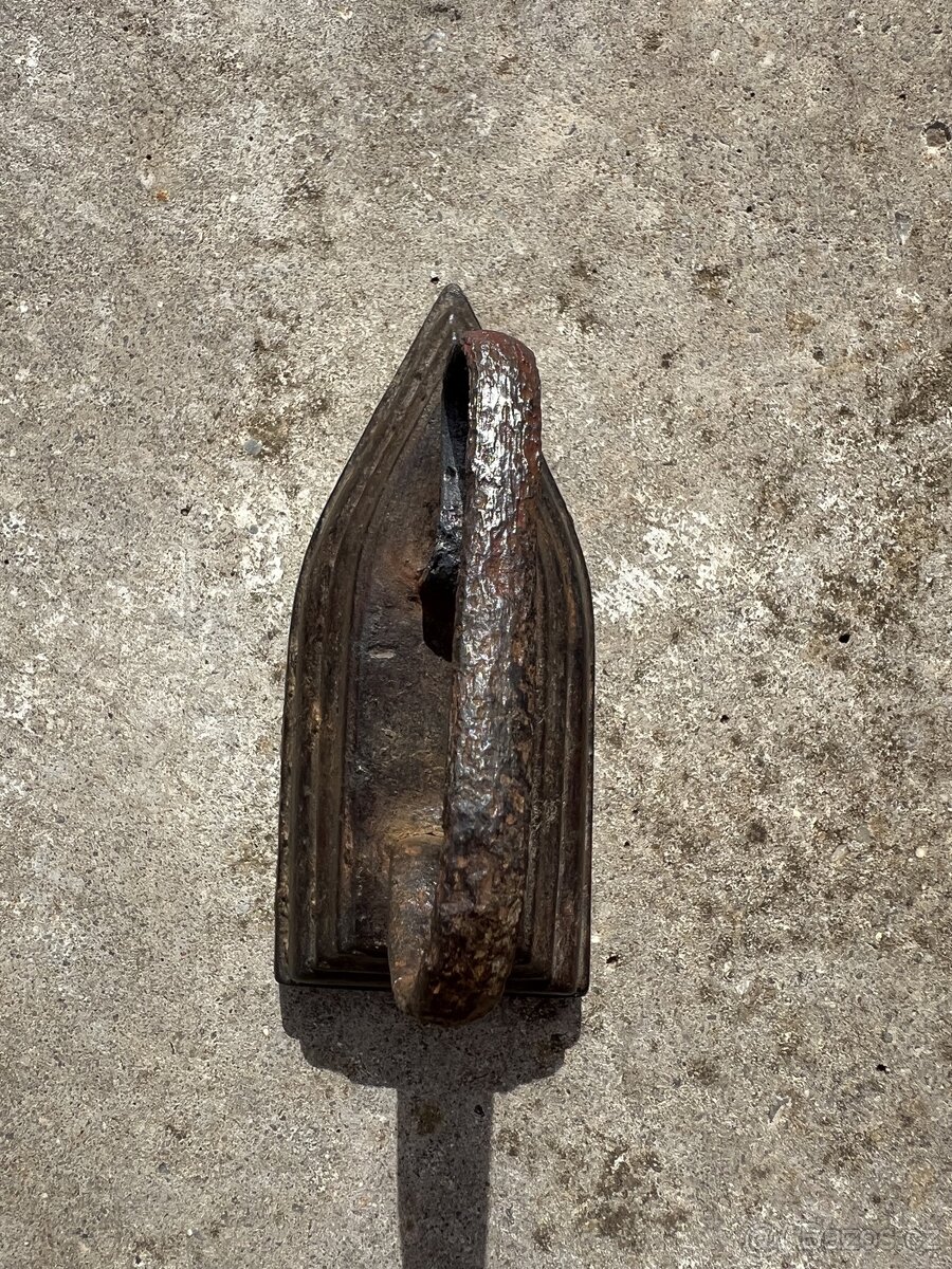 Stará retro žehlička - 7