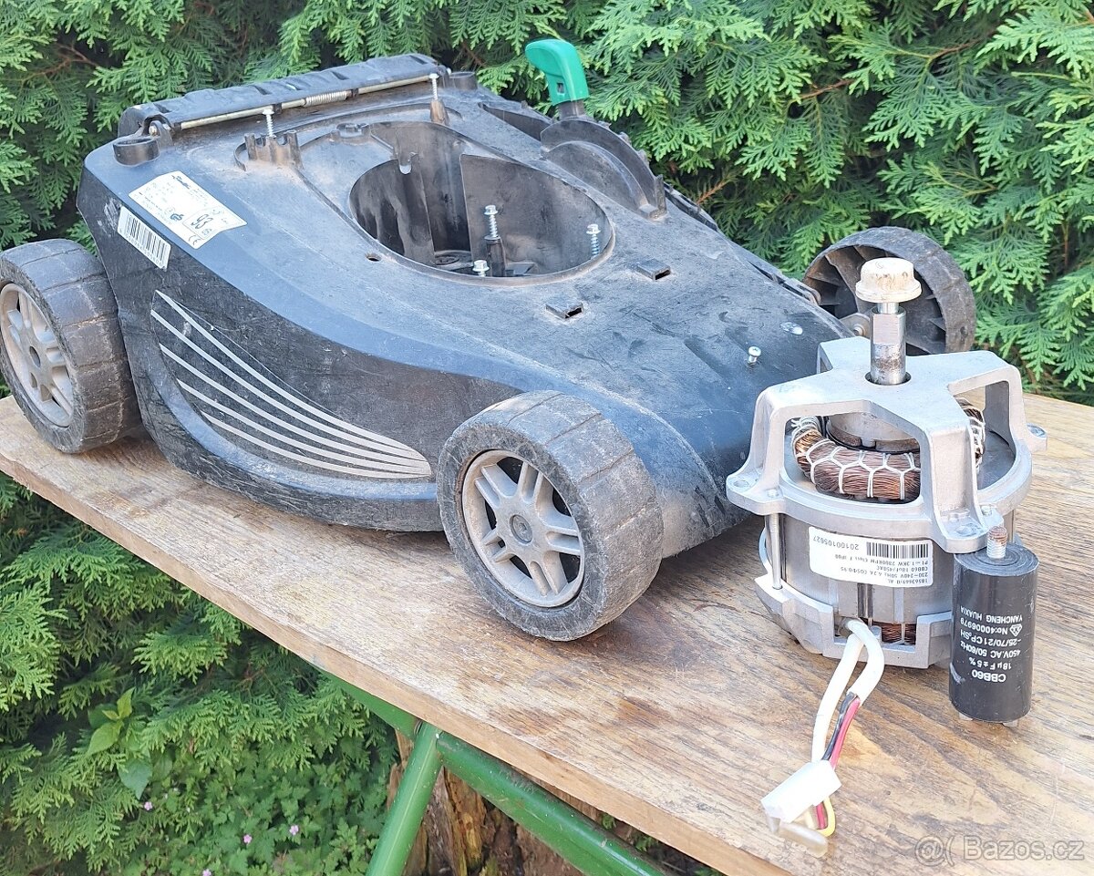 elektrická sekačka na trávu - 7