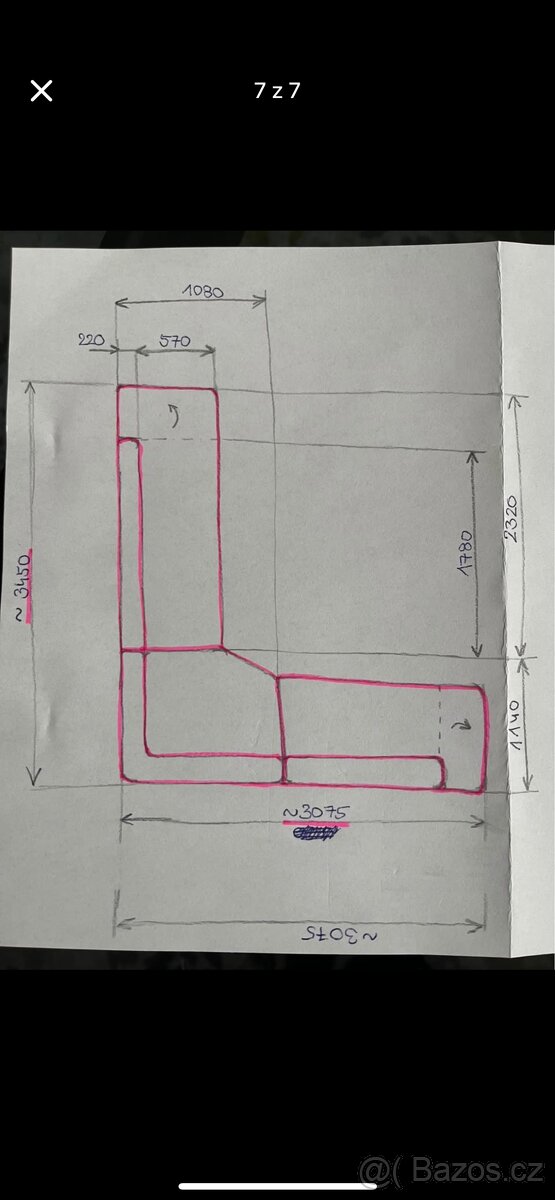 Kožená sedací souprava Koinor - 7