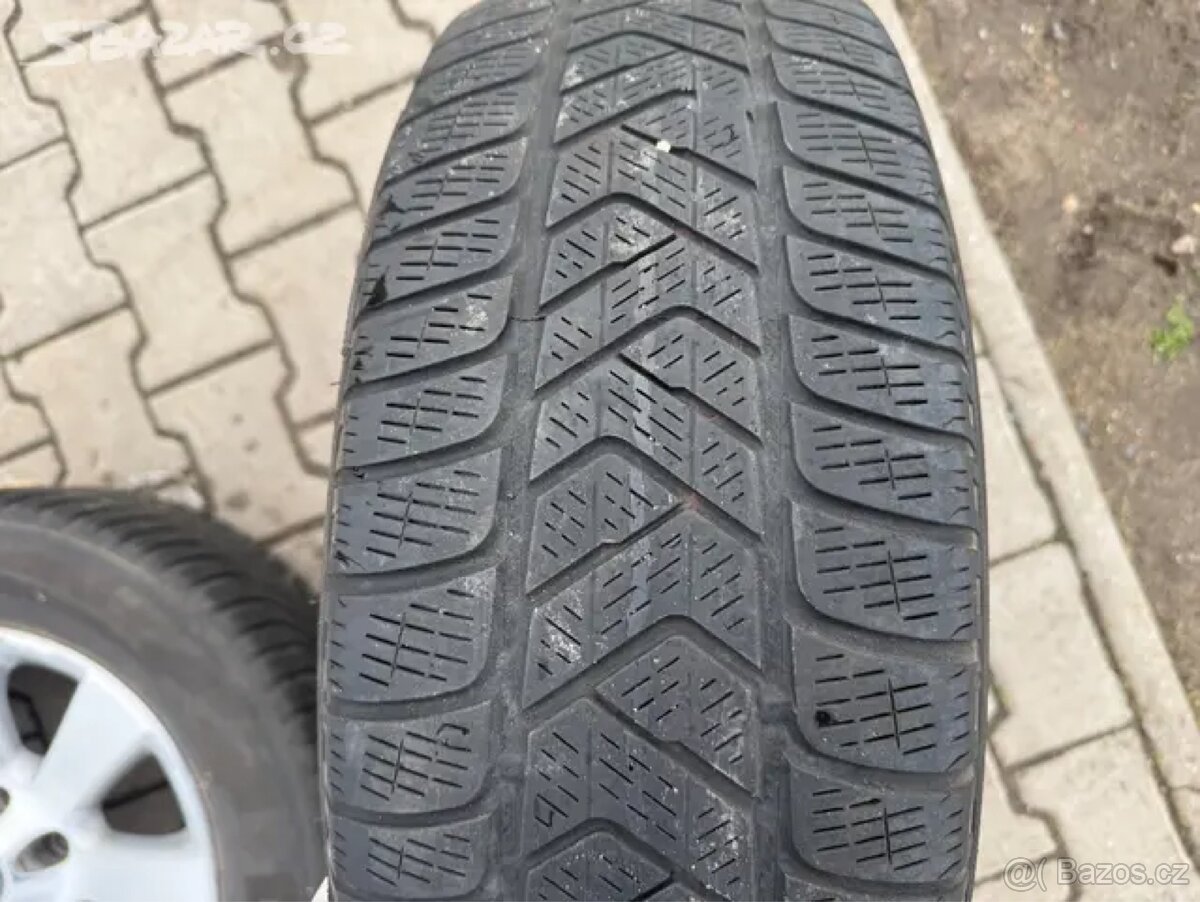 4x al kola 5x112 16 + pneu zimní 215/65 R16C - 7