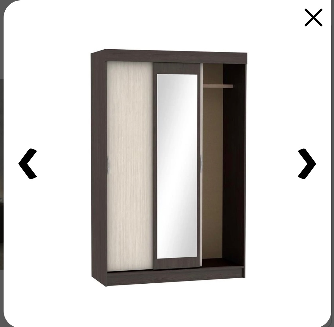 Šatní skříň s nočními stolky - 7