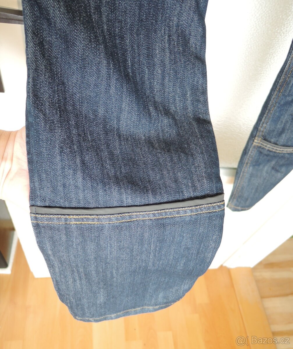 Motocyklové džíny s kevlarem, Denim, pánske - 7