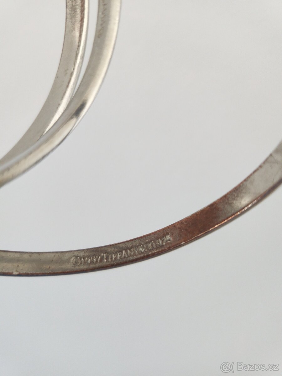Stříbrný originální náramek Tiffany & Co 1997 - 7