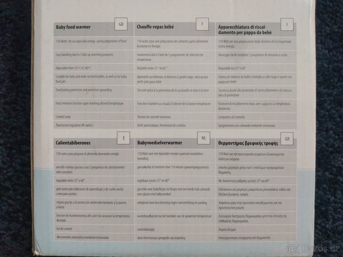 Ohřívač příkrmů a lahviček - Reer - 7