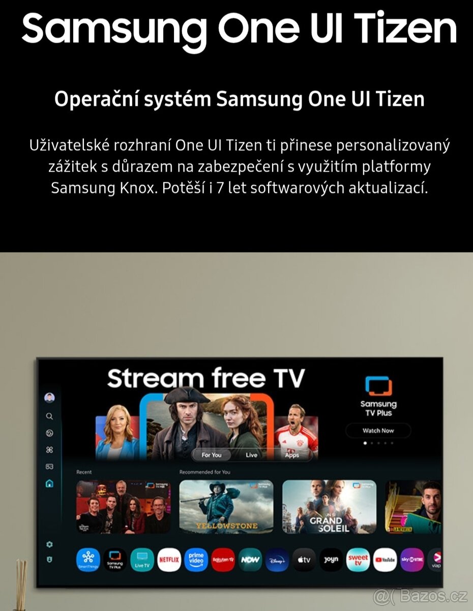 Nová TV 55" Samsung QE55Q8F (2025) - 7