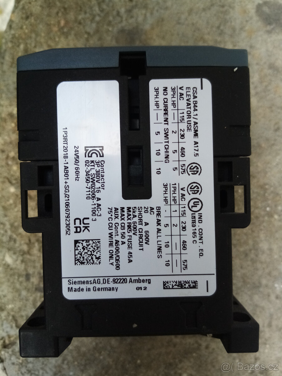 Stykače ABB, SIEMENS - 7