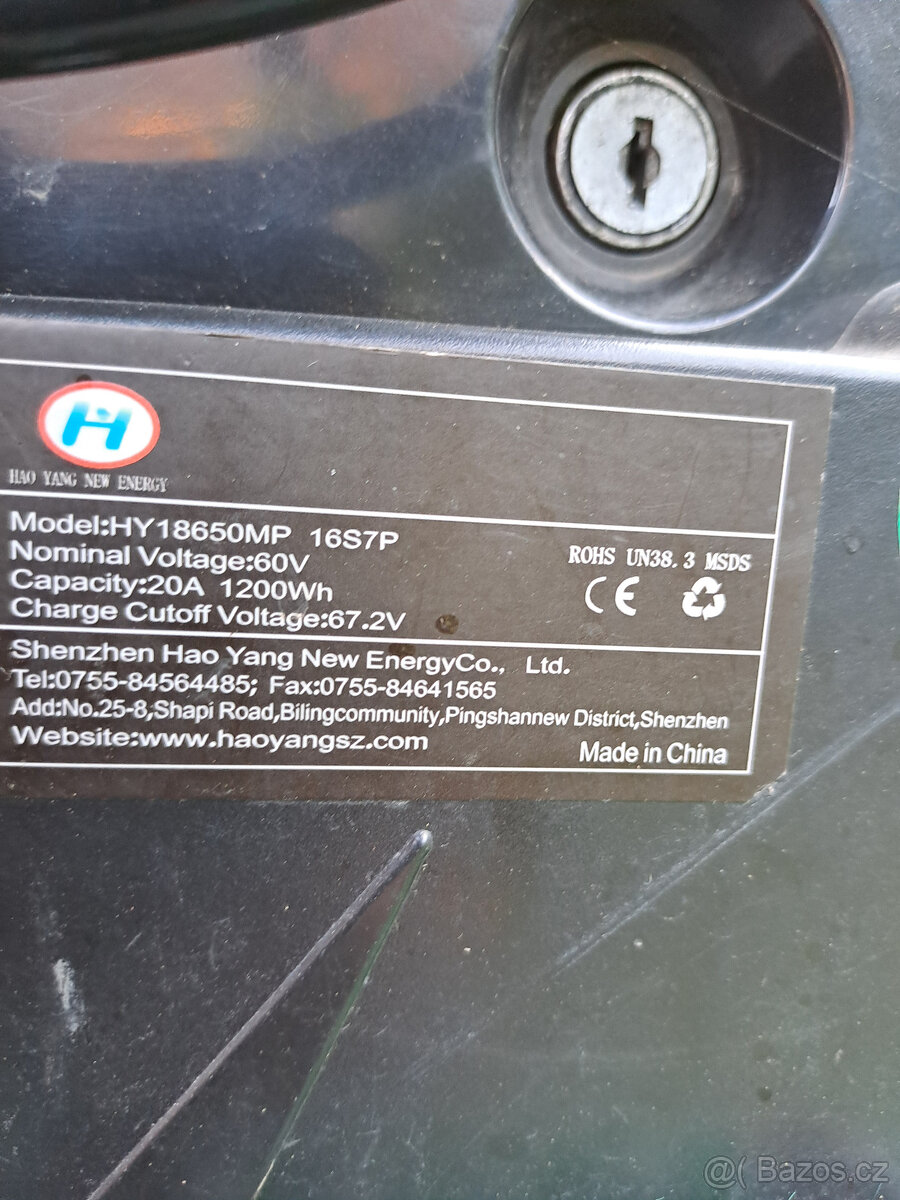 Eletrokoloběžka Chopper 1000 W - 7