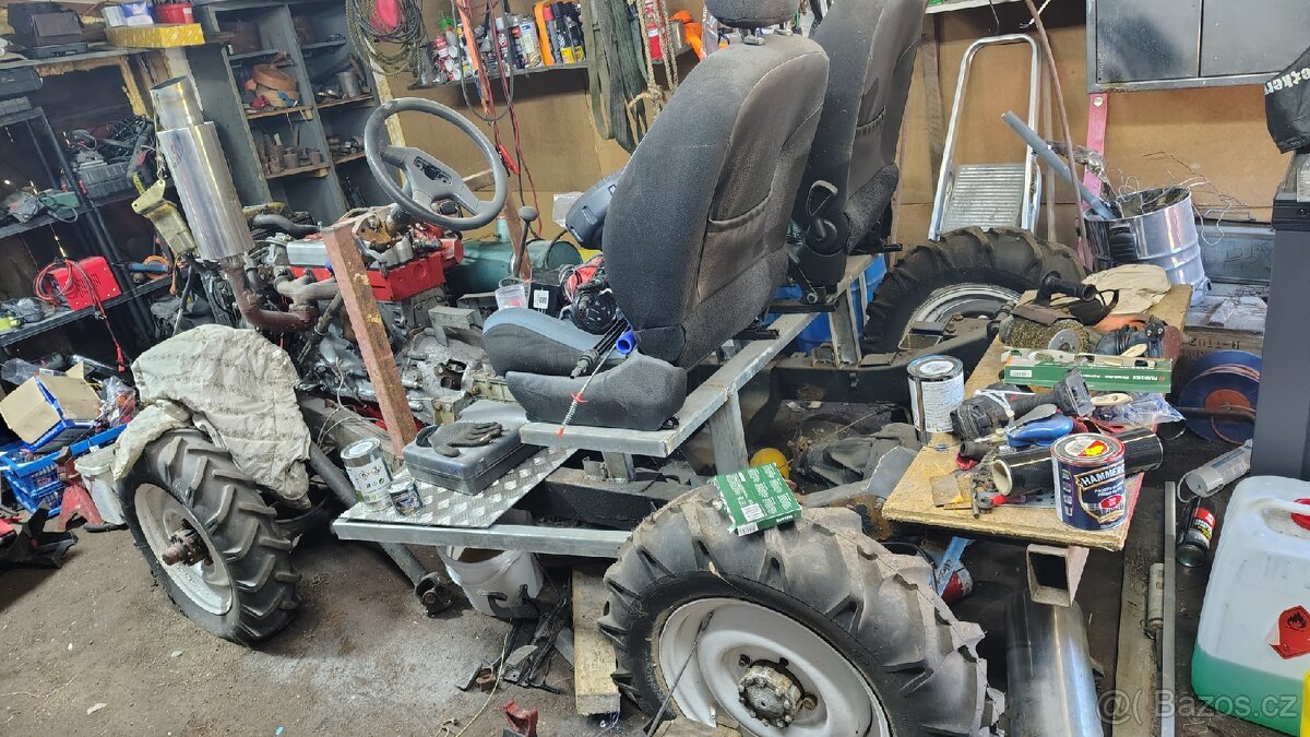 Malotraktor domácí výroby ARO prodej i po dílech - 7