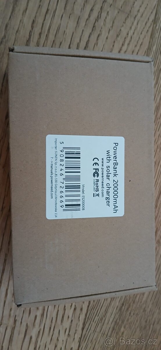 Solární nabíječka s powerbankom 9W 20000mAh ES20000B - 7