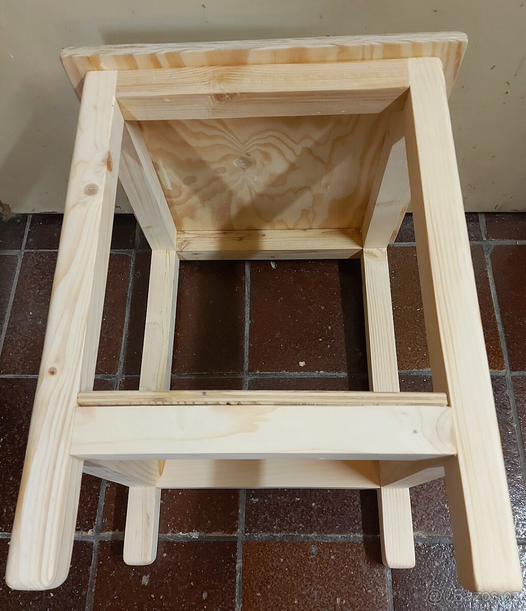 Stolička (štokrle) 40x40x53cm.. - 7