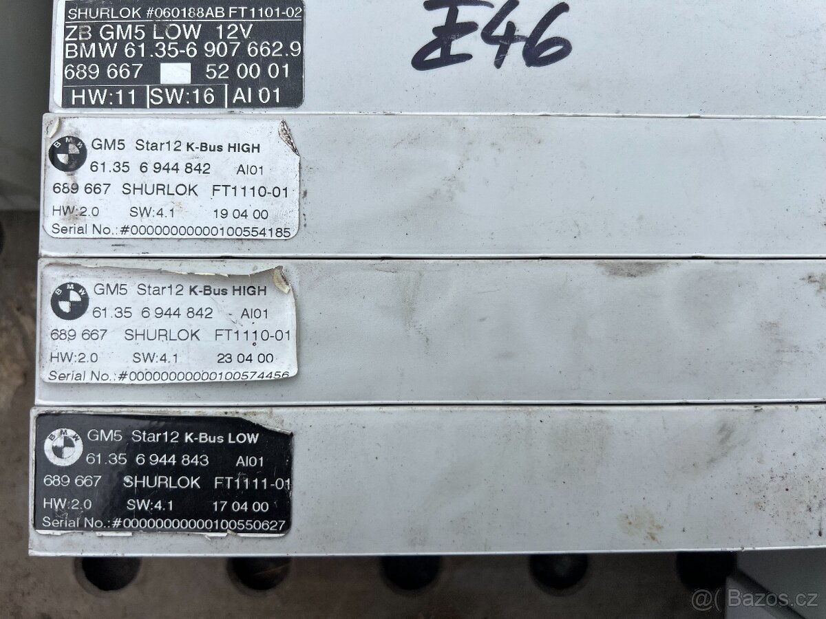 BMW 3er E46 komfortní jednotka výbavy - 7