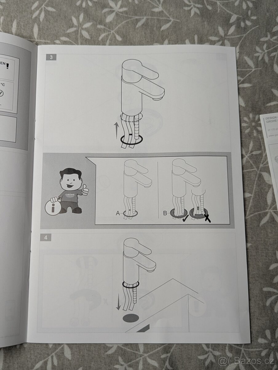 Nová, rozbalená Umyvadlová baterie GROHE Start - 7