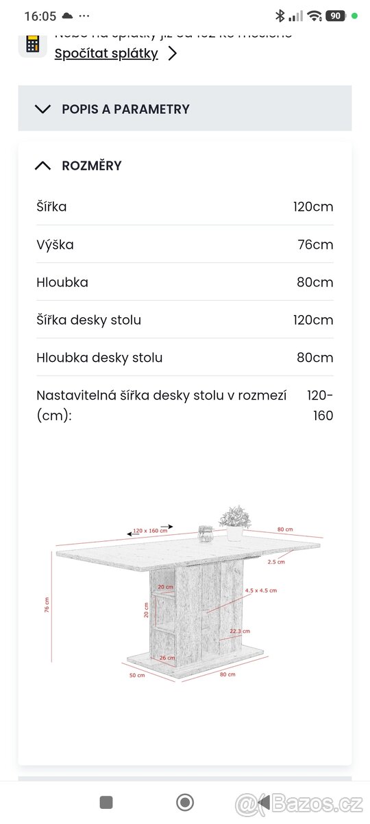 Jídelní stůl - 7