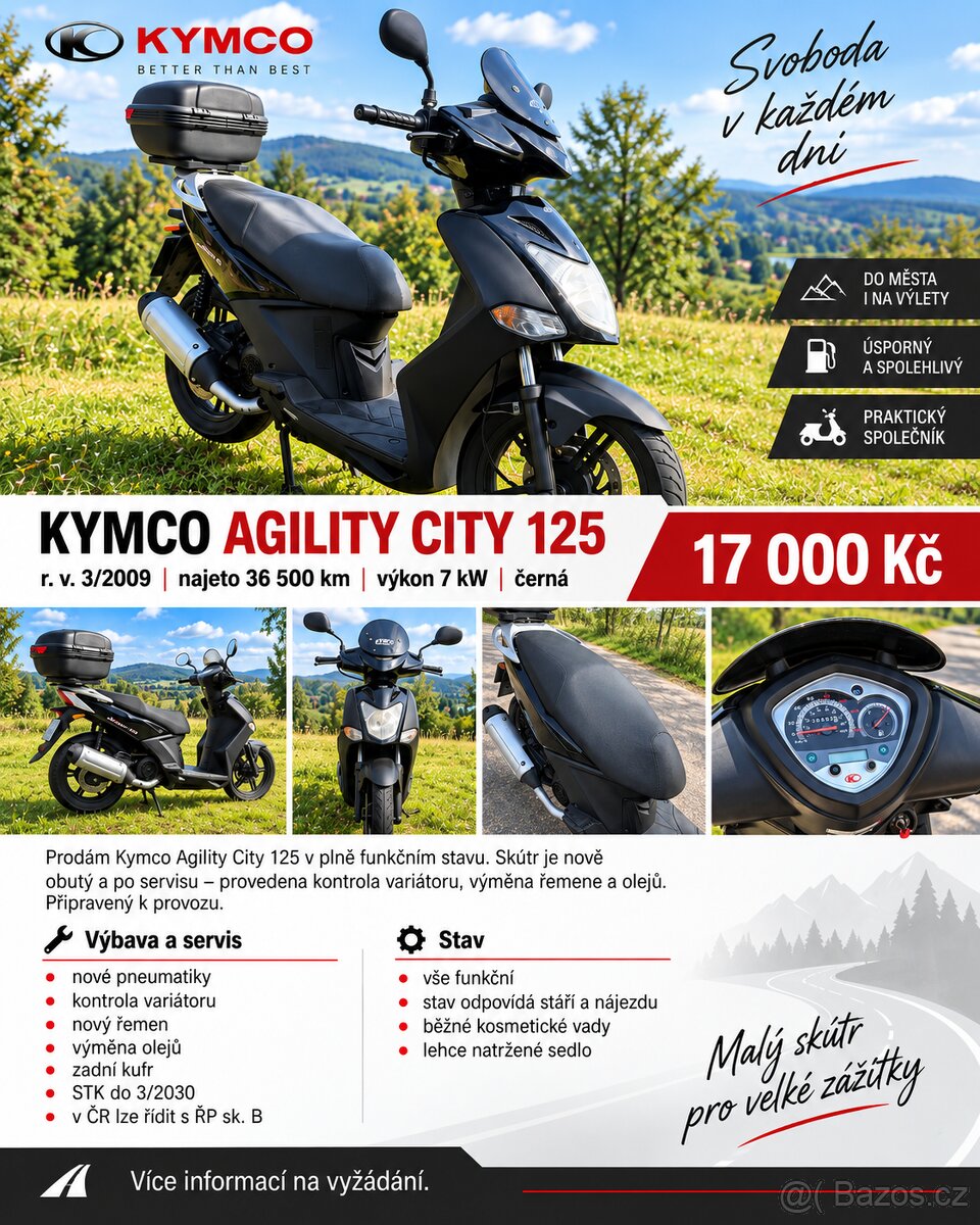 Kymco Agility City 125 - 7