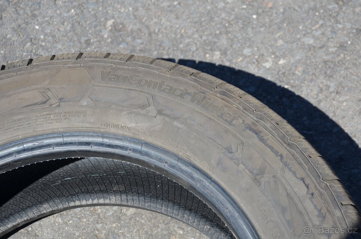 215/60 R17C Continental zánovní zimní pneumatiky - 7