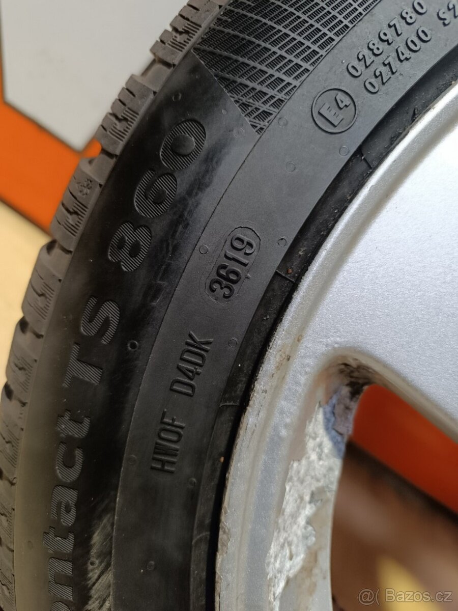 ALU kola Audi A3, 7x16'' , 5x100 + zimní 205/55R16 - 7