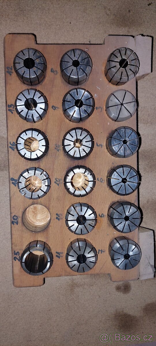 Upínače SK 40 držáky+ kleštiny - 7