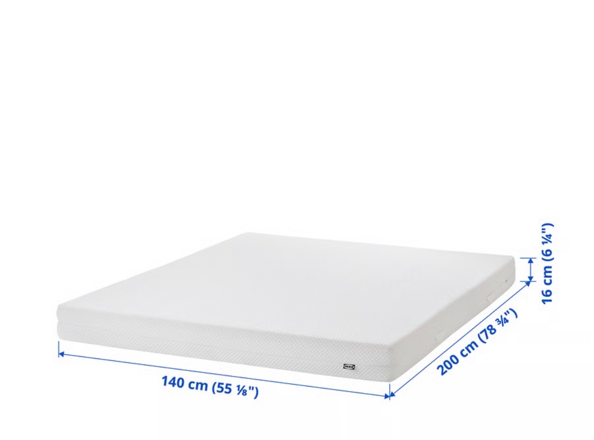 Matrace IKEA 140x200 - 7