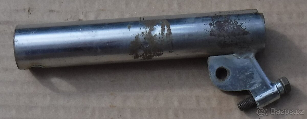 Moped- vidlice,výfuk, zadní vidlice,zapal.,rozeta,vahadla, - 7