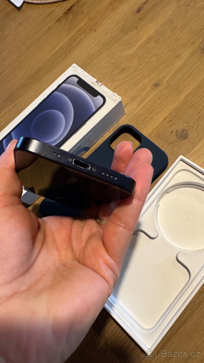 IPhone 12mini 64GB černý, top stav - 7