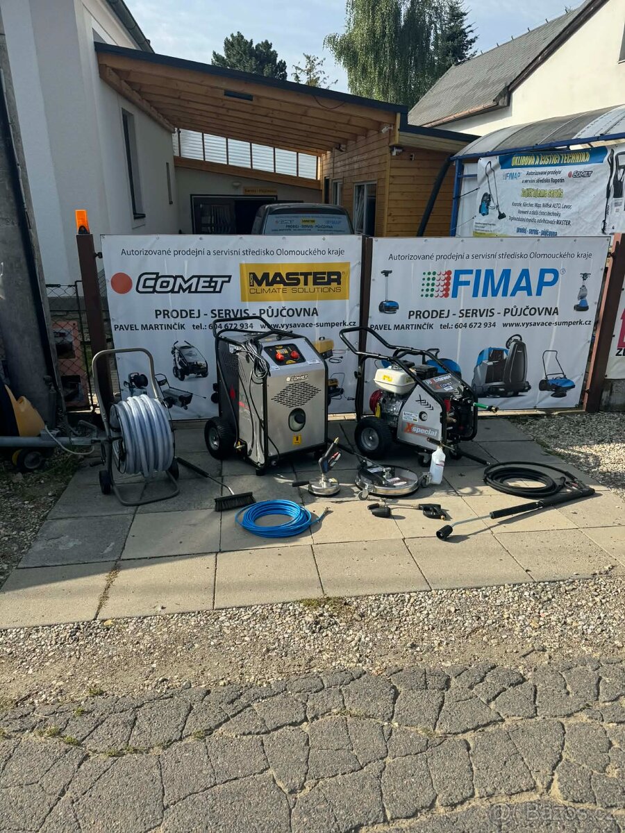 Prodej, servis strojů Comet, Fimap, Master, Karcher - 7