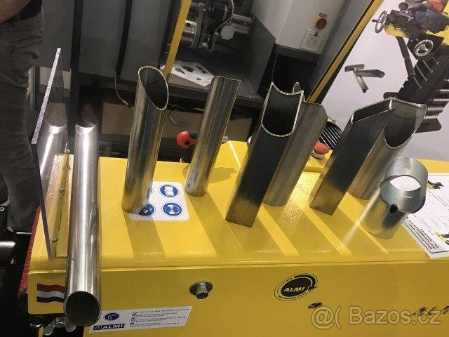 Bruska pásová na vybrušování průniků trubek AL 150 - 7