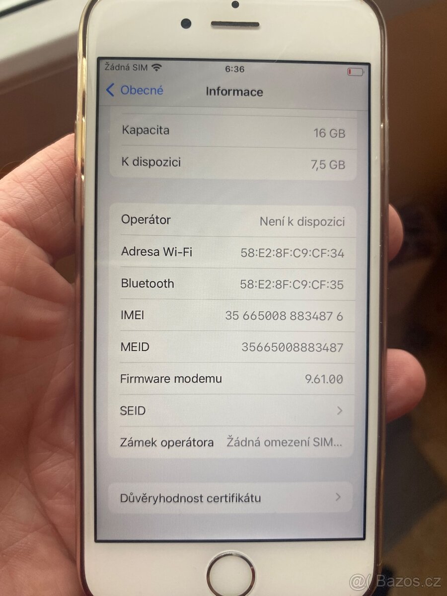 Iphone 6s 16GB - 7