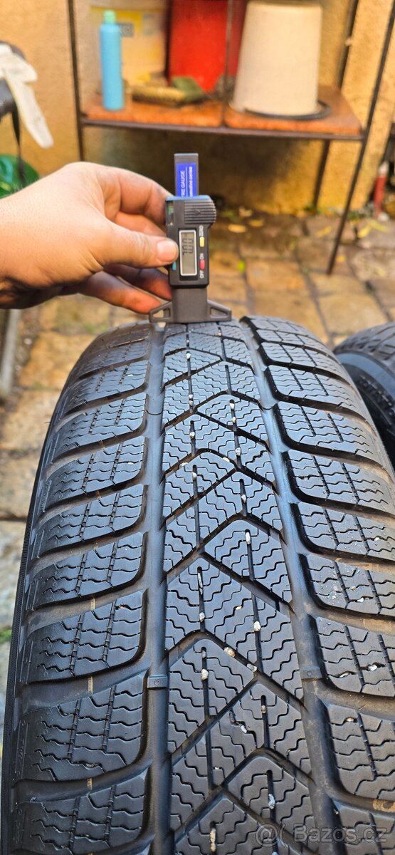 Zánovní zimní sada Mercedes A/B/C/CLA 16"- 205/60/16 - pošl - 7