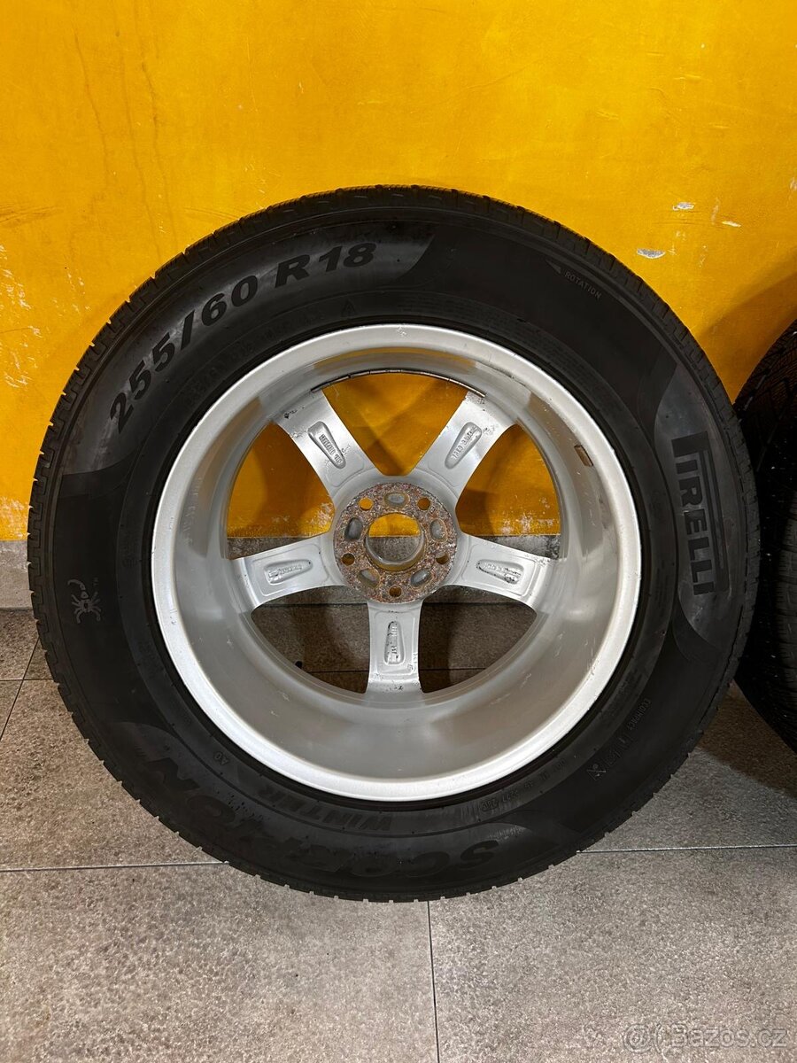 Zimní komplet s Pirelli Scorpion 255/60 R18 - 7