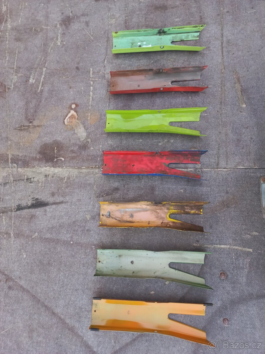 Bříško pod nádrž Babetta 207, 228 originál plechové - 7