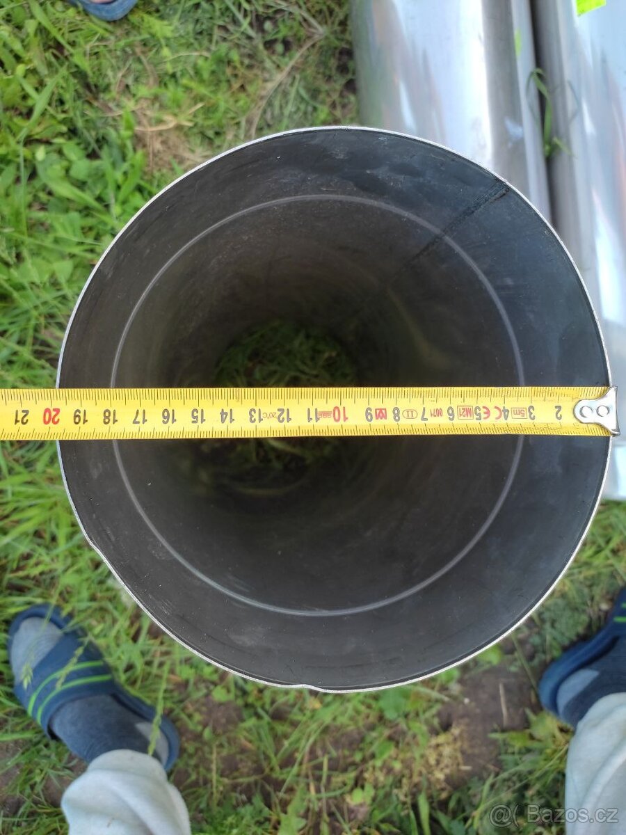 Komínové větrací hlavice a nerezové roury na komín - 7