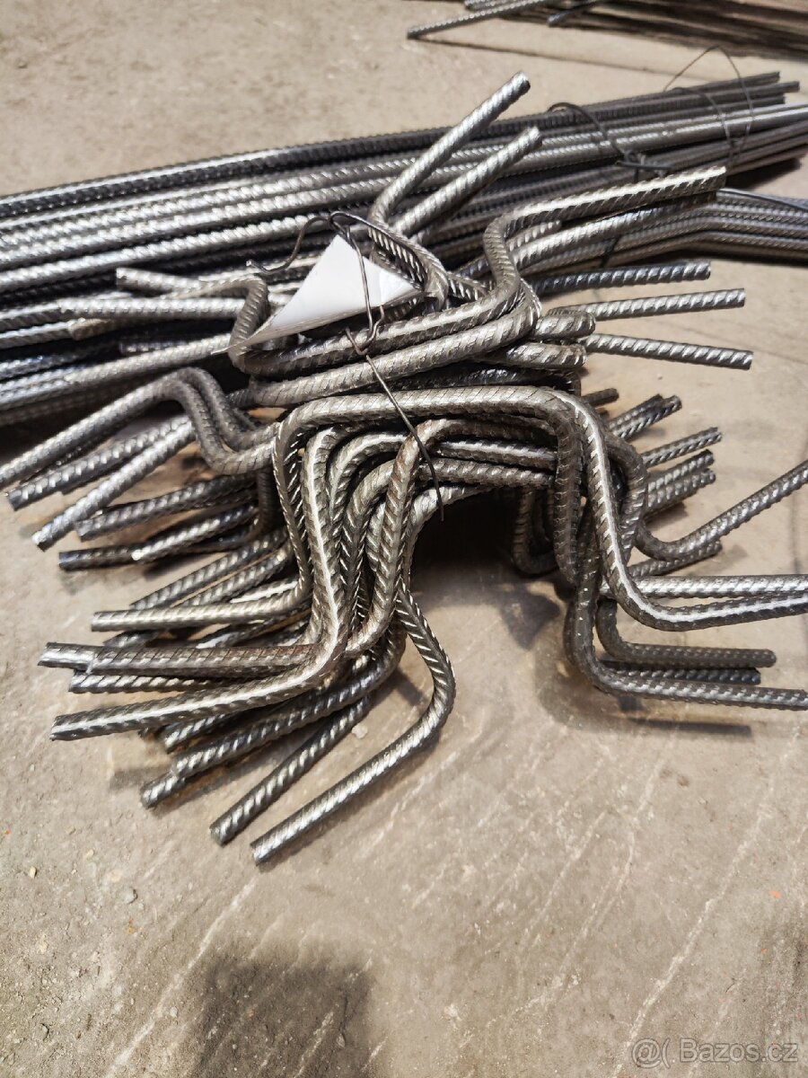 Třmínky,pruty,armo koše, betonářská ocel, výztuže, roxory - 7
