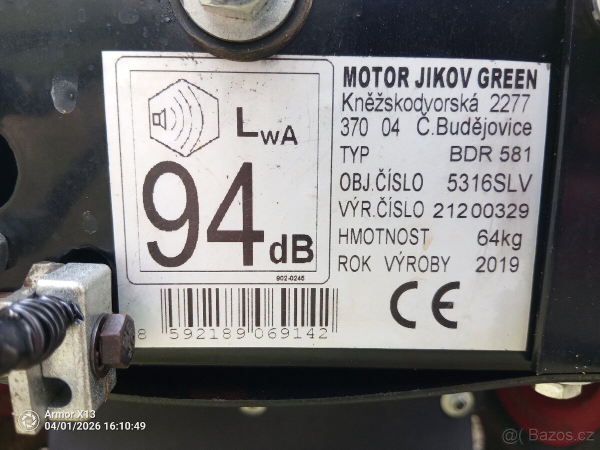 Bubnová sekačka BDR 581 - 7