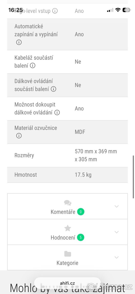 JBL basák a zesilovač - 7