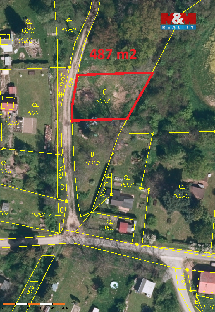 Prodej zahrady, 487 m², Krnov, ul. Vysoký břeh - 7