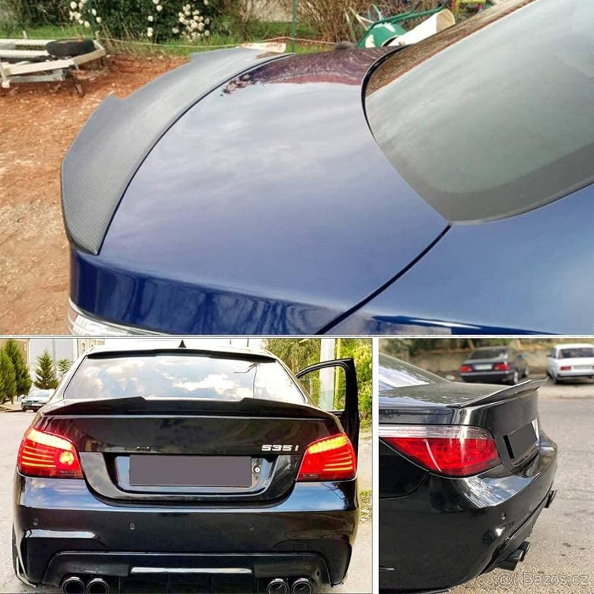 Lipo spoiler kridlo na kufor BMW 5 E60 - 7