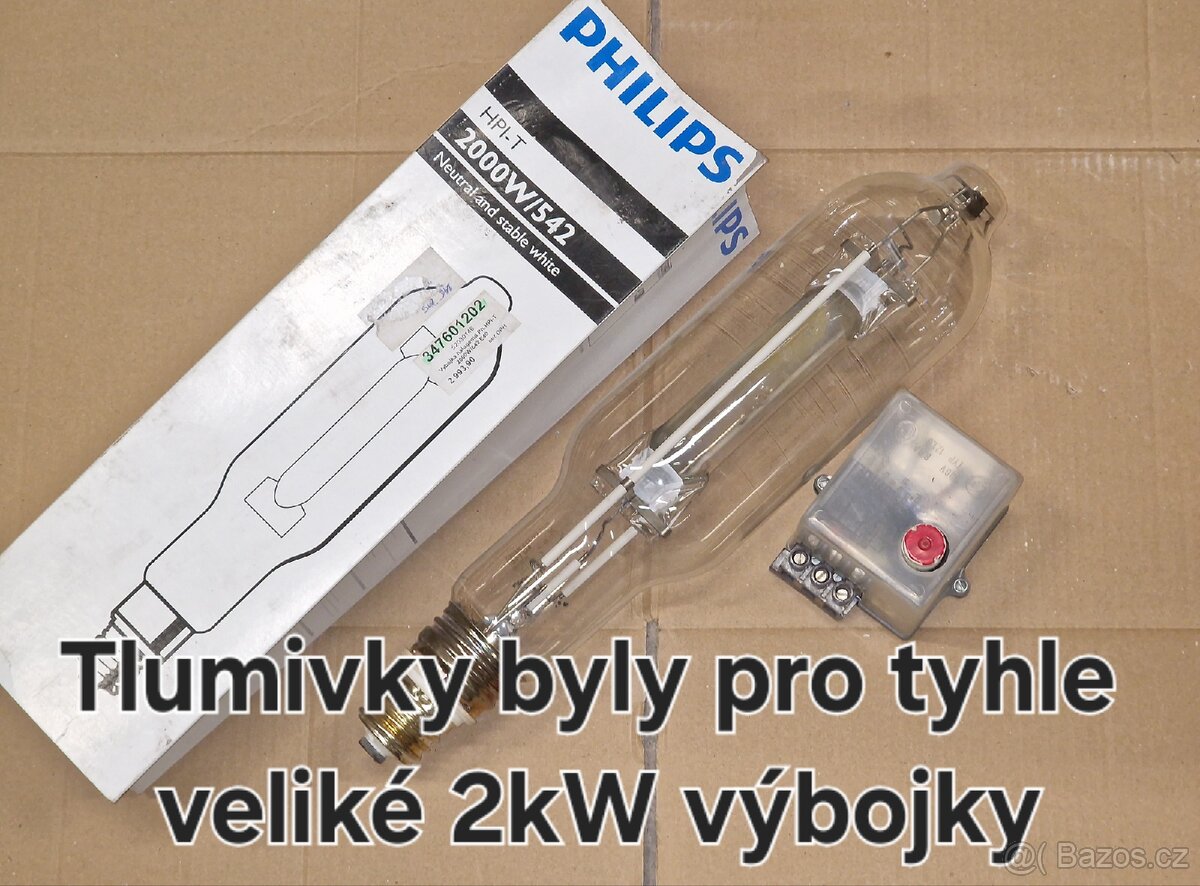 Tlumivka předřadník 2kW pro výbojky. Horní Lánov, VR, TU. - 7