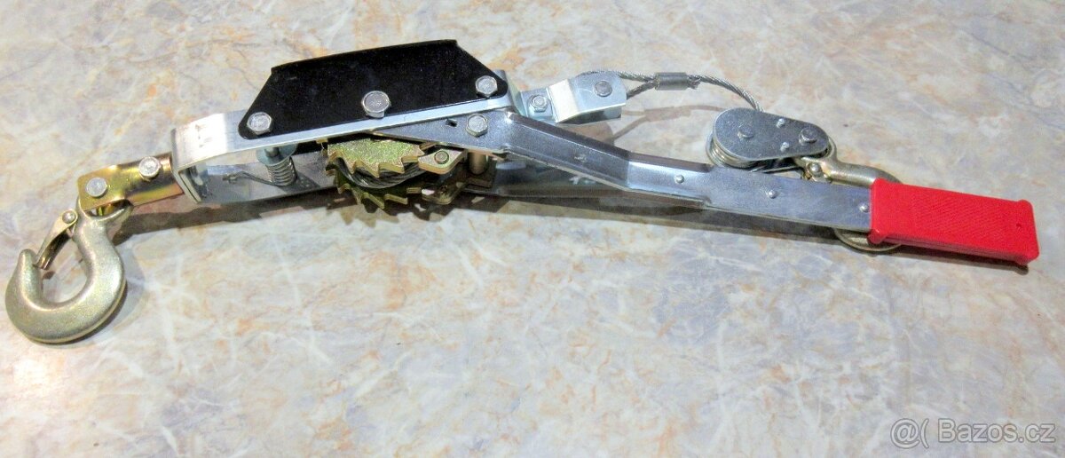 Lanový kladkostroj vyprošťovací 2T a 4T Marpol 2,5m kabel - 7