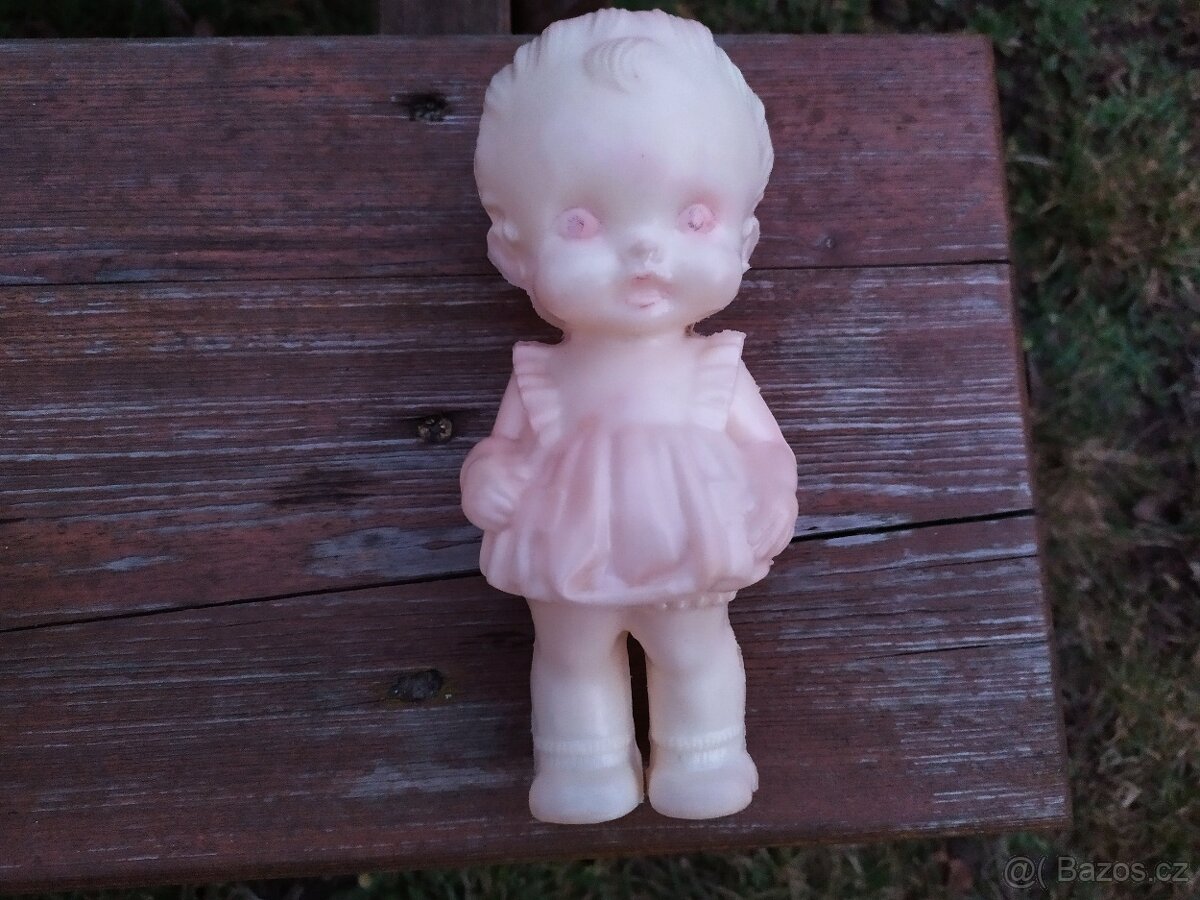 Staré gumové a plastové hračky pro děti z dob ČSSR a ČSR - 7